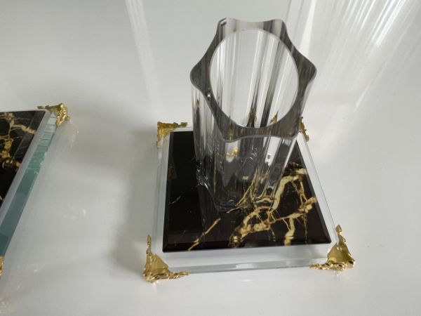 Sümenvadisi Mermer Kristal İsimlik ve Makam Seti
