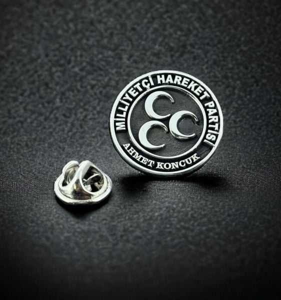 Kişiye Özel Gümüş 925 Rozet & Çok Amaçlı - Logo