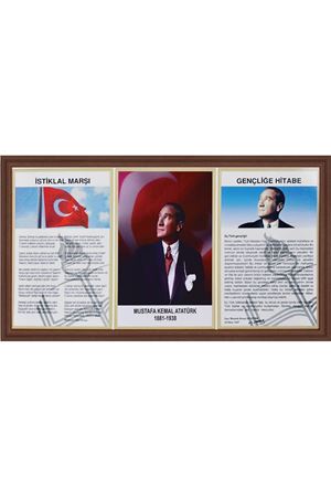 Milli Levha 3 LÜ Mdf Çerceve 45x90 MM PAN424