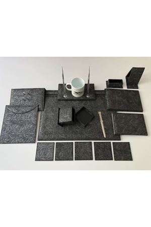 Antrasit Gri Çınar Sümen Takımı Hand Made