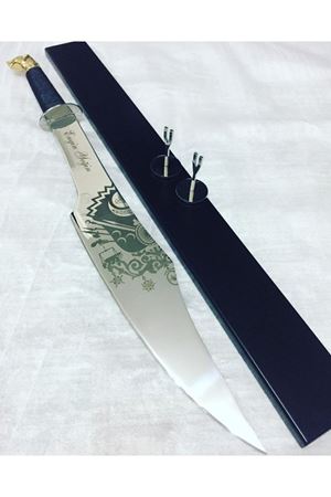 Ahşap Sehpalı Özel Paslanmaz Kılıç 80cm