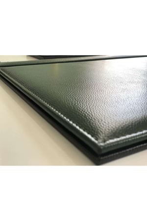 Yeşil-Siyah Sümen Takımı Hand Made