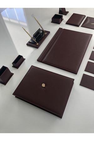 EL YAPIMI Bordo inci Business Sümen Takımı Hand Made