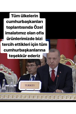 REFERANS İLANIDIR ; Asya İşbirliğinde aralarında Ülkemizin ,Rusya,Kore,Azarbaycan,İran ve Diğer Ülkelerin Cumhurbaşkanlığı Toplantısında Masaüstü gereçlerinde Sümenvadisi'ni tercih etmişlerdir.