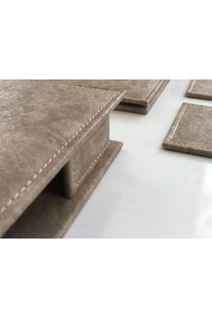 EL YAPIMI Alcro Cappuccino Sümen Takımı V.I.P Hand Made