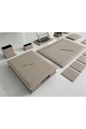 EL YAPIMI Krem Sümen Takımı Business VIP Set Hand Made