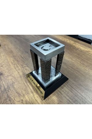 Çanakkale Anıtı Metal altı Ahşap Stand Orjinal Kutuda HEDİYE 15cm İsme Özel