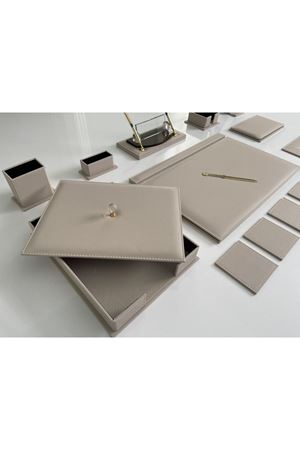 EL YAPIMI Krem Sümen Takımı Business VIP Set Hand Made