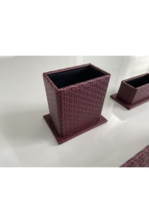 EL YAPIMI Bordo Baklava Desen El Sanatı V.I.P Sümen Seti Hand Made