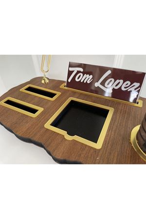 Ahşap Masaüstü İsimlik 706 kod