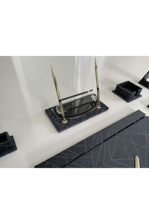 LACİVERT Kadife Tasarım Ürün Luxury Sümen Takımı