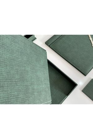 EL YAPIMI Yumuşak Deri Nubuk Tarzı Tasarım Ürün Luxury Sümen takımı Hand Made