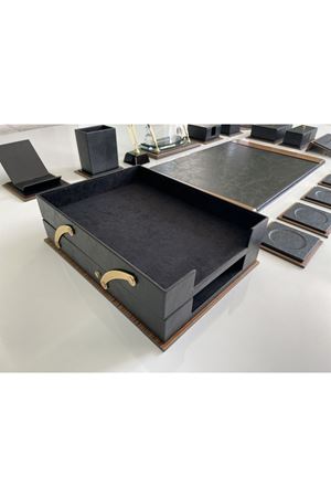 Siyah Luxury CB. Sümen Makam Takımı