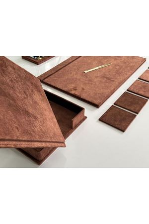Taba Kadife Macan El Sanatı Sümen Takımı Hand Made