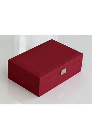 Bordo Luxury El Sanatı V.I.P Mücevharat Takı Kutusu 20x30cm İsminize Özel