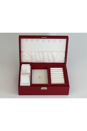 Bordo Luxury El Sanatı V.I.P Mücevharat Takı Kutusu 20x30cm İsminize Özel