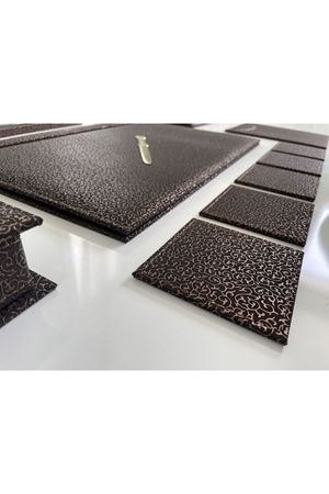 Kahve Bordo Osmanlı Desenli VIP Sümen Takımı