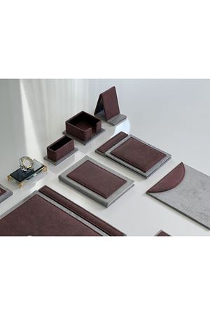 Vişne Gri Kadife Sümen Makam Takımı Deluxe