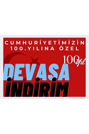 DEV İNDİRİM  TÜRKİYE CUMHURİYETİ 100.YILIMIZA ÖZEL