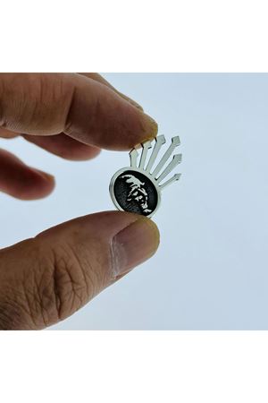 Kişiye Özel Gümüş 925 Rozet & Çok Amaçlı - Logo