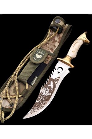Geyik Boynuzu Avcı Bıçağı 33cm