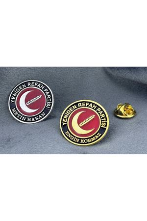 Kişiye Özel Gümüş 925 Rozet & Çok Amaçlı - Logo