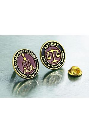 Kişiye Özel Gümüş 925 Rozet & Çok Amaçlı - Logo