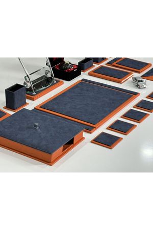 Lacivert Pastel Orange Sümen Makam Takımı Ultralüks V.I.P
