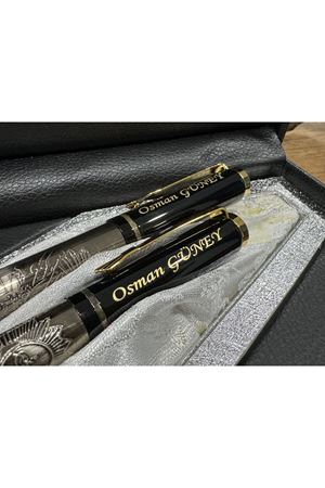 Orjinal Kalemler Osmanlı VIP Özel Kabartmalı tükenmez+roller