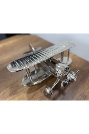 37CM Metal Kasa 1500-2000GR Dev Orjinal Biblo Uçak (Avrupa İthal)