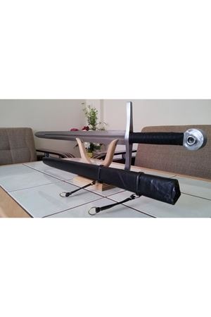 Şovalye Kılıcı 100cm (1METRE) Dövme Kılıç El Yapımı