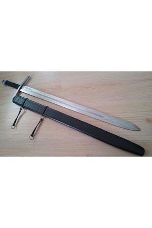 Şovalye Kılıcı 100cm (1METRE) Dövme Kılıç El Yapımı