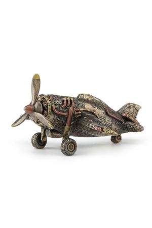 Veronese Steampunk Uçak Biblo 18cm