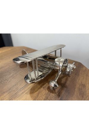 37CM Metal Kasa 1500-2000GR Dev Orjinal Biblo Uçak (Avrupa İthal)