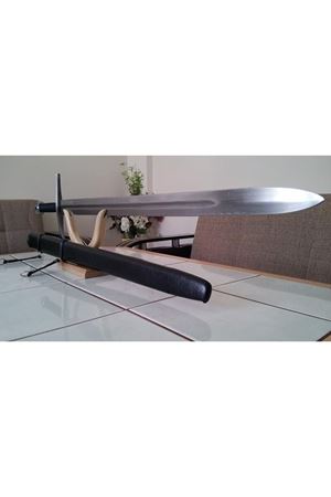 Şovalye Kılıcı 100cm (1METRE) Dövme Kılıç El Yapımı
