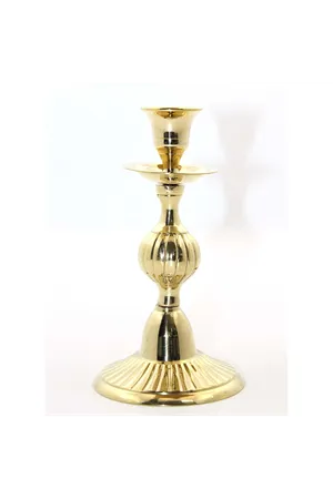 Tekli Pirinç Şamdan