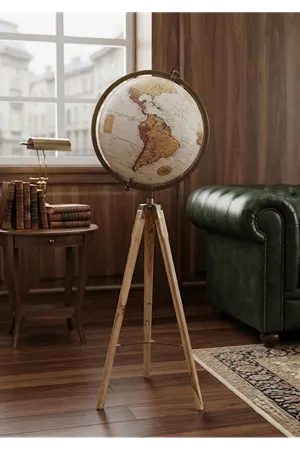 Tripod Ayaklı Büyük Dünya Küre