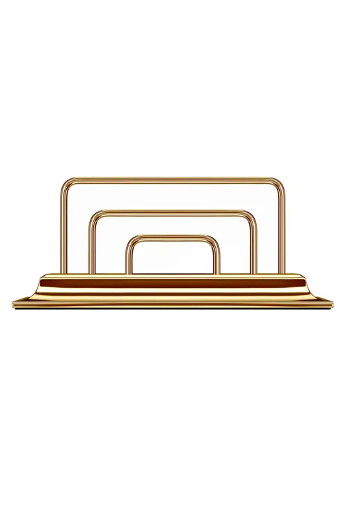 El Casco Masaüstü Zarf Tutacağı Gold 672-L