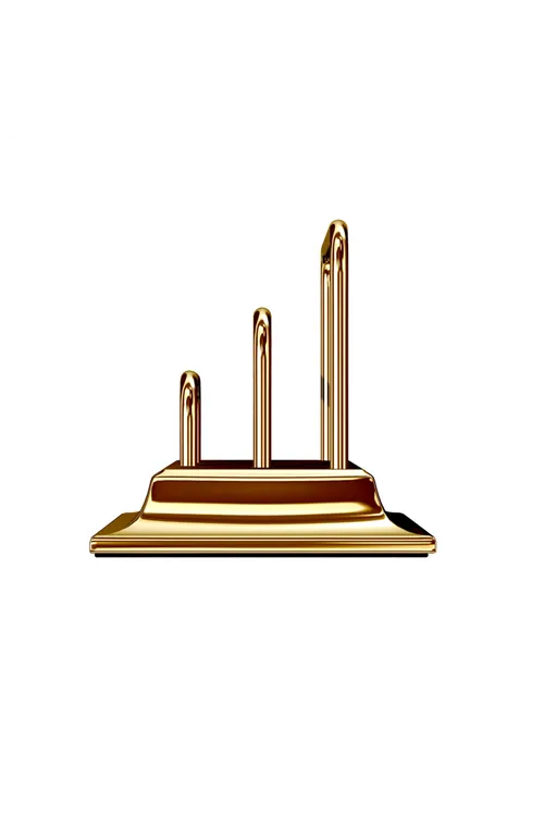 El Casco Masaüstü Zarf Tutacağı Gold 672-L