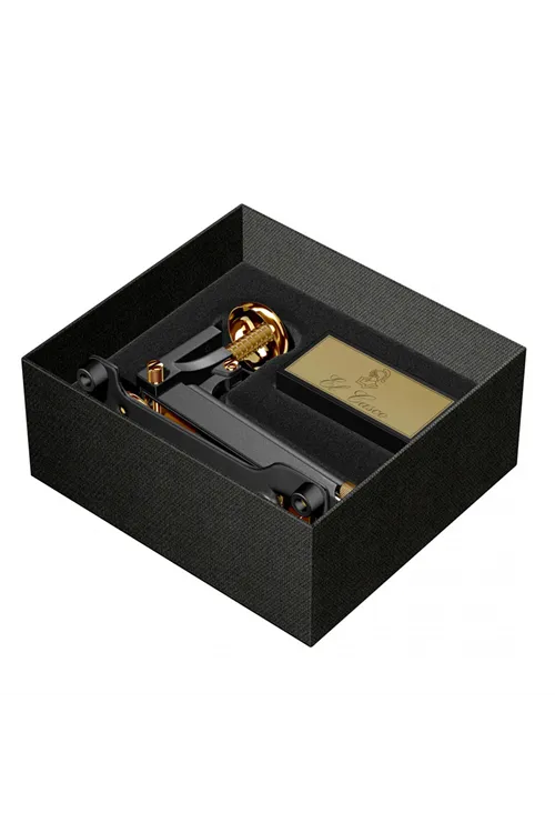 El Casco Masaüstü Zımba Gold-Siyah 10-Ln