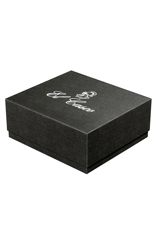 El Casco Masaüstü Gözlük Kutusu Krom 652-CT