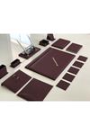 Bordo Desen Sümen Takımı Hand Made