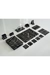 Sümenvadisi Zebra Luxury Desk Set EL İşçiliği