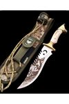 Geyik Boynuzu Avcı Bıçağı 33cm