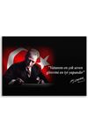 Atatürk Dekoratif Kanvas Tablo