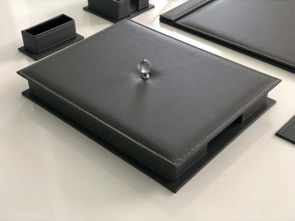 FIRSAT KAÇIRMA 12500 DÜŞTÜ Antrasit Business Sümen Takımı El Sanatı V.I.P Hand Made