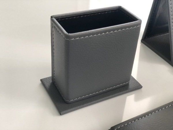 FIRSAT KAÇIRMA 12BİNDEN DÜŞTÜ Antrasit Business Sümen Takımı El Sanatı V.I.P Hand Made