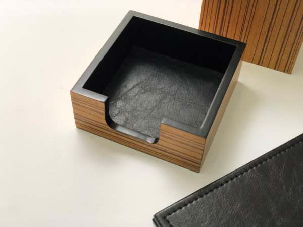 El Yapımı Ahşap Siyah Sümen Takımı Hand Made