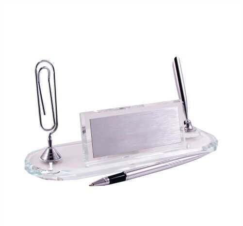 Kristal Masa İsimliği 523 siyah-gümüş