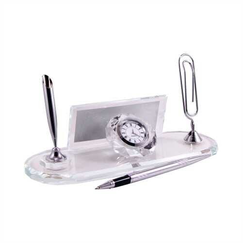 Kristal Masa İsimliği 523 siyah-gümüş